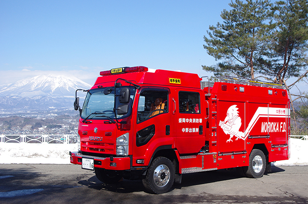 水槽付消防ポンプ自動車