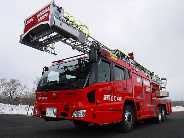 はしご付消防自動車