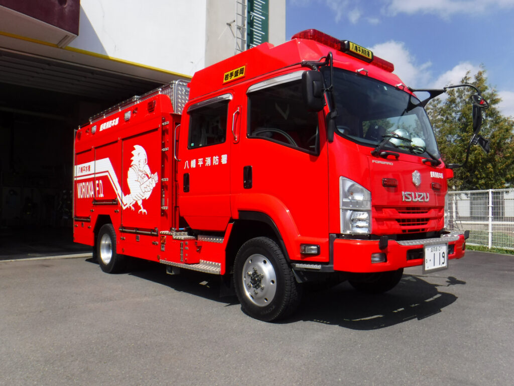 title="ポンプ車"